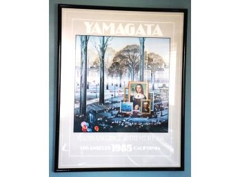 Framed Yamagata Poster Martin Lawrence Limited Editions Los Angeles1985 California