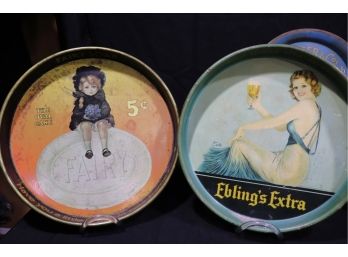 Advertising Trays Fairy Soap The Oval Cake & Ebling Brewery Company Jon Cheisty 1934