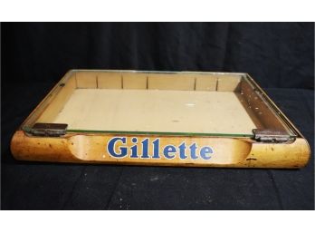 Vintage Gillette Razor Display In Good Condition Age Appropriate