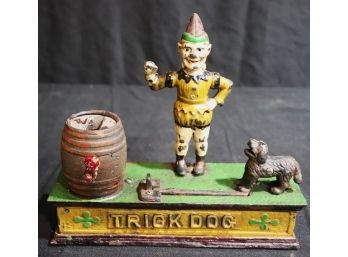 Vintage Trick Dog Bank
