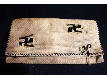 Vintage Hand Stitched Native American Pouch