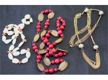 Collection Of Assorted Necklaces