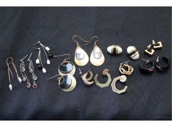 Collection Of Womens Jewelry Includes Earrings & More As Pictured