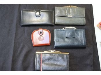 Collection Of Womens Wallets & Change Purse Includes Tilley & Bosca