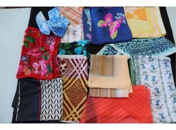 Collection 13 Of Womens Scarves Includes Assorted Polyester & More