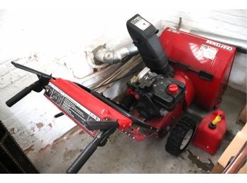 24 Craftsman Snow King SnowBlower With Electric Start 5.5 HP - Snow Spout Needs Repair