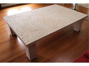 Large Heavy Oversized Stone Cement Table