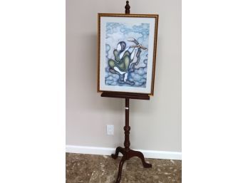 Framed Print By Artist KP Includes Easel Stand