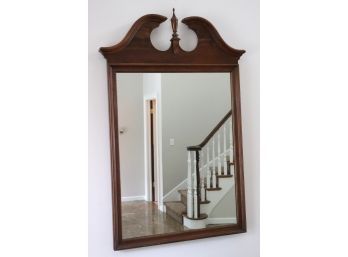 Federal Style Wall Mirror In A Quality Wood Frame Measures Approximately 34 Inches X 50 Inches