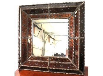 Stunning Howard Elliot Collection Wall Mirror Highly Detailed Throughout The Frame 36 Inches X 36 Inches