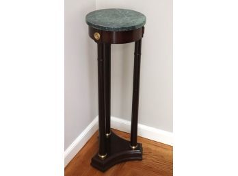 Small Pedestal With Stone Top