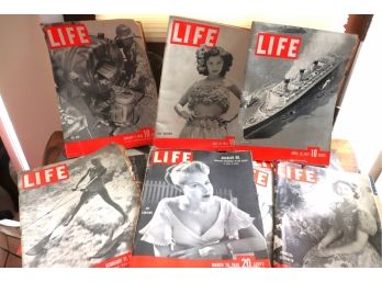 Lot Of 11 Time Magazines From 1937, 1943, & 1947