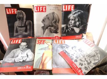 Lot Of 14 Life Magazines