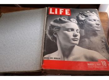 Life Magazine Book Of 12 Issues Of Life Magazines From 1941