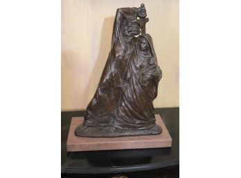 Signed Laslo Ispanky Exodus Limited Edition Bronze Sculpture