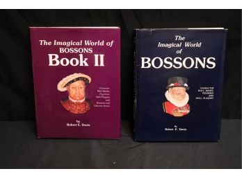 2 Hard Cover Books By Robert E Davis  The Imagical World Of Bossons  Book 1 & Book 2