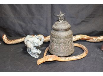 5 Assorted Southeast Asian Decorative Accessories