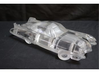 Vintage Oversized Daum Fin-licious Crystal Car Sculpture