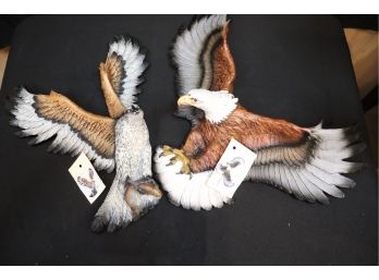 Extremely Rare Collection Of English Bossons  Osprey & Large American Bald Eagle