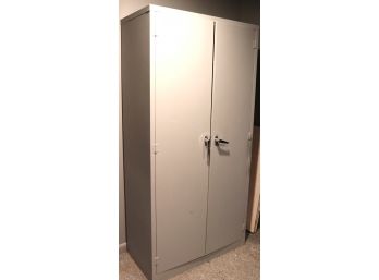 Large Industrial Metal Storage Cabinet With Lock