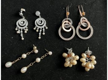 Four Pairs Of Earrings For All Occasions