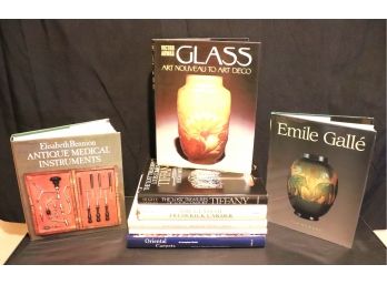 8 Awesome Hard Cover Books On Fine Decorative Accessories & Medical Instruments