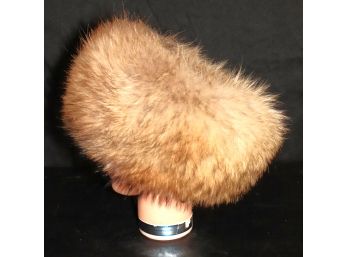 Fabulous Fur Hat With Astrakhan Detail