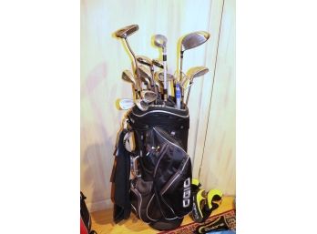 King Cobra Golf Set And Ogio Gold Golf Bag