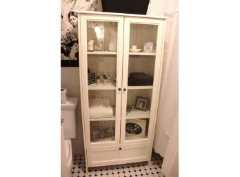 Linen Storage Cabinet, Great For Towels, Great Storage - CONTENTS ARE NOT INCLUDED