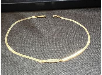 14 Kt Gold Bracelet With Case