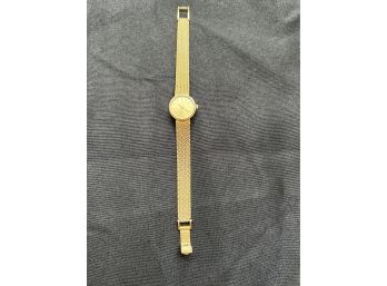 Movado 14 KT Gold Watch Quartz - P3478252568637