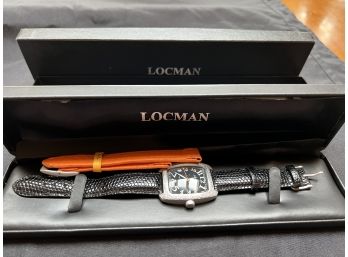 Locman Italian Design Watch- Locman Italy Includes A Case