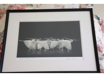Signed Black & White Photograph From The Eglevsky Ballet In 1991