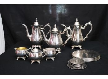 Assorted Silver Plate Serving Pieces  Live Like Royalty!