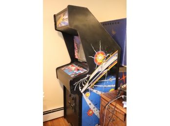 Vintage Asteroids Arcade Game Machine