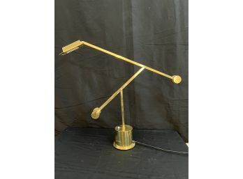 Brandgefahr Brass Swing Arm Desk Lamp