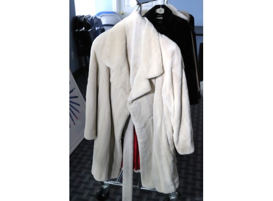 Marvin Richards New York Sheared Mink Fur Coat - Approximate Size 6-8
