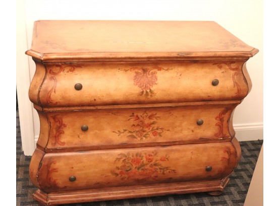 Pretty Bombay Style Stenciled Chest