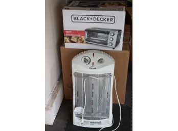 Black & Decker Toaster Oven & Patton Portable Heater