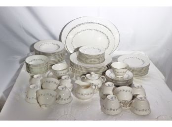 Collection Of Royal Doulton English Translucent China Cadence' Pattern TC 1007