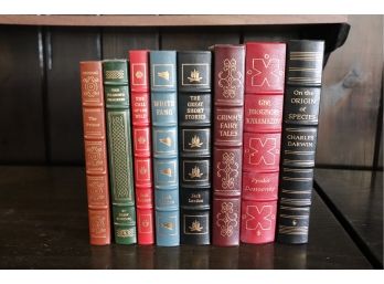 Easton Press Leather Bound Collectors Edition Books By London, Darwin, Machiavelli & More