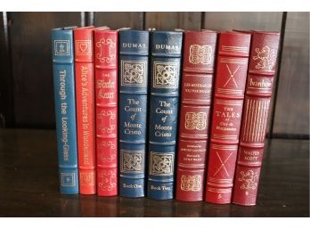 Easton Press Leather Bound Collectors Edition Books By Dumas, Walter Scott, Victor Hugo, Scarlet Letter