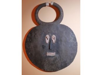 Large Hand Carved Wood African Folk Art 24 Inches X 30 Inches