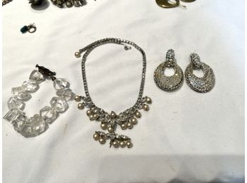 Fun Collection Includes Sparkle Necklace, Large Sparkle Earrings & Bracelet