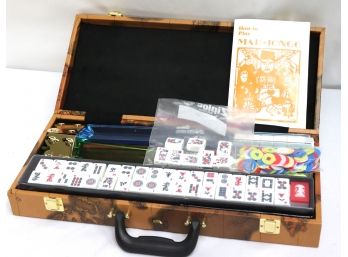 Mahjong Set With Case  Great For Game Night