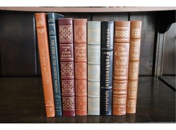 Easton Press Leather Bound Collectors Edition Books - Frankenstein, Canterbury Tales,  Book Of Job & More