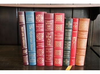Easton Press Leather Bound Collectors Edition Books By Dickens, Shaw, Verne, Baum, James & More