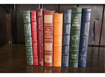 Easton Press Leather Bound Collectors Edition Books By Jane Austen, Wyss, Wharton, Stevenson & More
