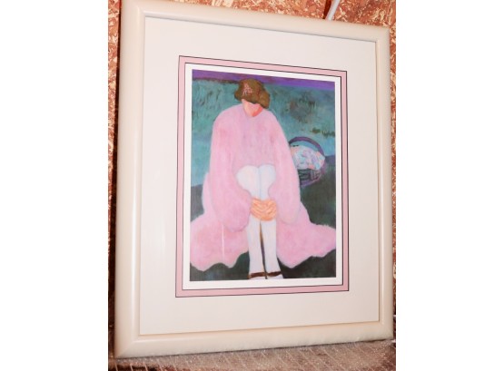 White Stockings 893/975 Framed & Numbered Print By Barbara A. Wood