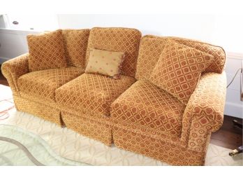 Floral Pattern Fabric Sofa By Century Furniture Industries